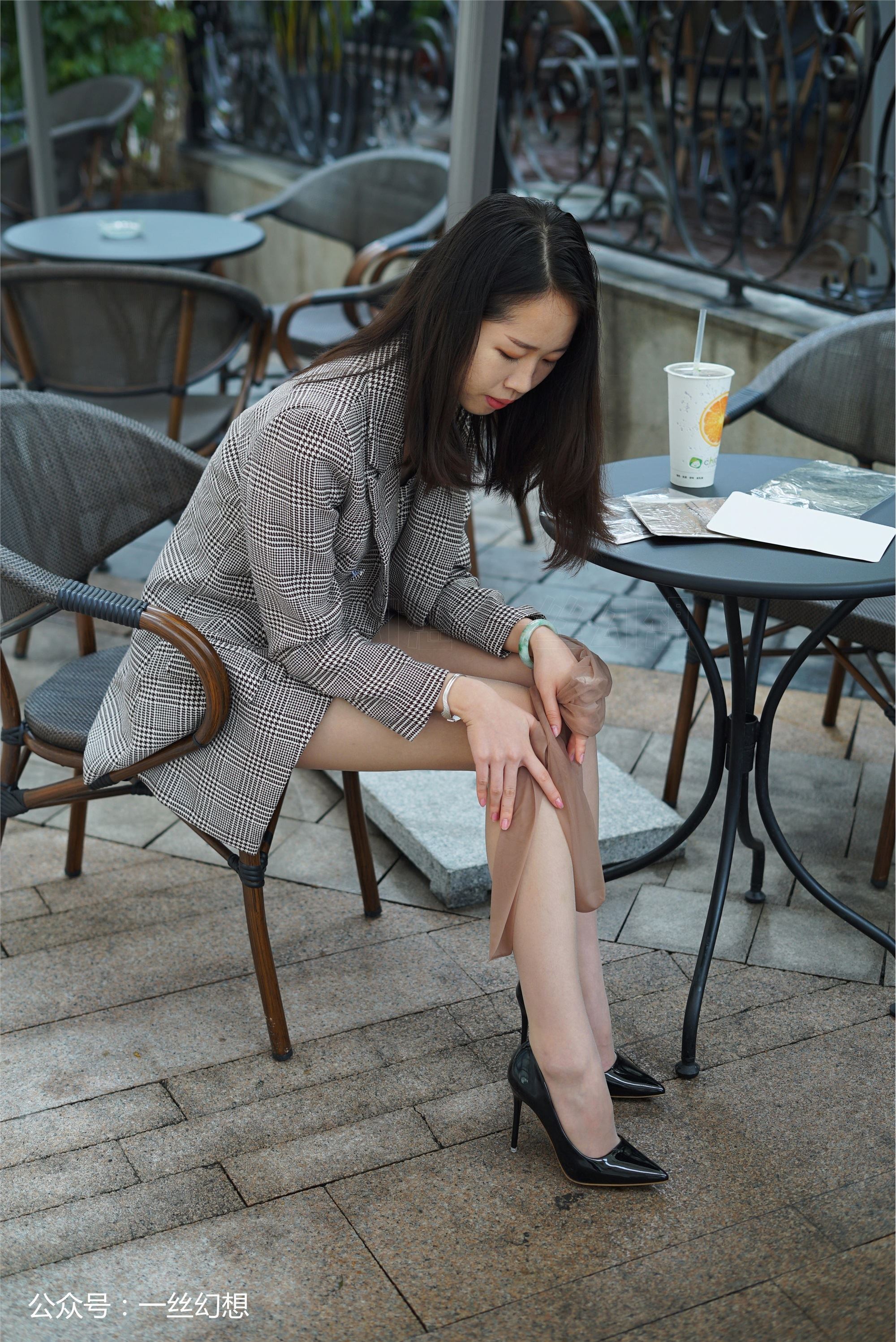 高丝女子图鉴 袜小喵×一丝幻想 NZ032 茜茜